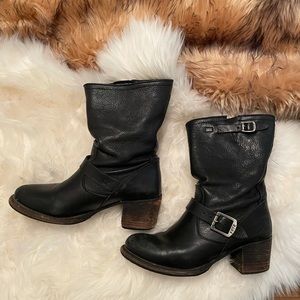 Frye Vera short engineer boot